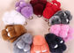 100% Genuine Portable Rabbit Fur Keychain Soft PP Cotton Filling For Girls supplier