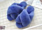 Natural Sheepskin Home Slippers Fashion Winter Women Indoor Lambswool Slippers supplier