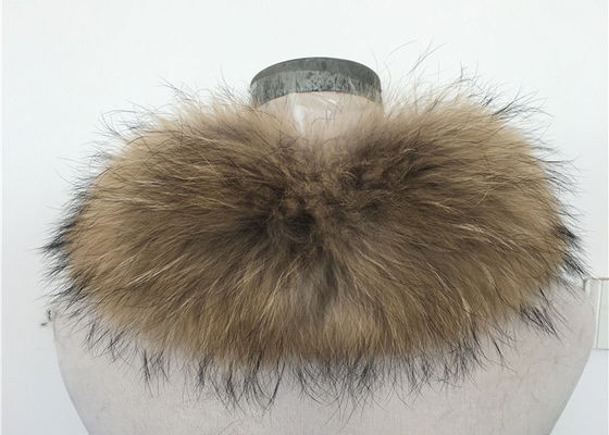 Soft Raccoon Fur Collar supplier