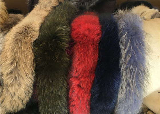 Soft Raccoon Fur Collar supplier