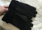 Men Genuine Sheepskin Leather Gloves Hand sewn stylish Shearling Gloves supplier