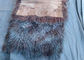 Natural Curly Lamb fur pelt Mongolian Sheepskin Hides Long lambskin Floor Rug supplier