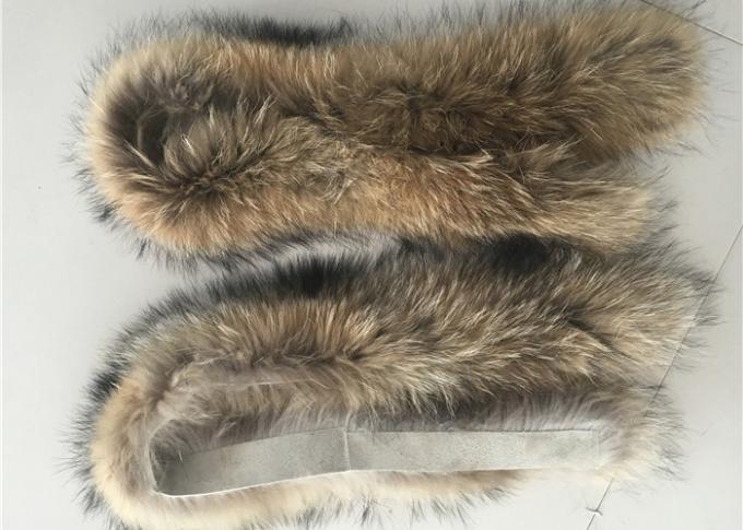 home coat raccoon fur collar wind proof with 70cm / 75cm / 80cm